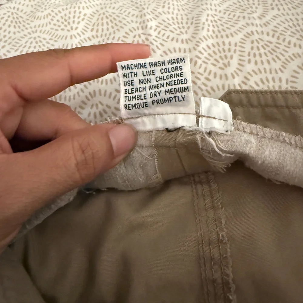 Chaus Sport Pleated Shorts Size 8 Vintage Tan